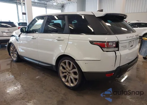 2017 Land Rover Range Rover Sport 3.0L V6 Supercharged Hse from USA, damaged, VIN SALWR2FV3HA136295